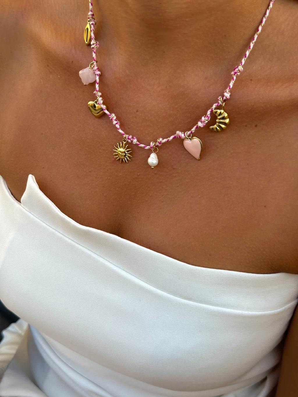 Collier Cancun Rose