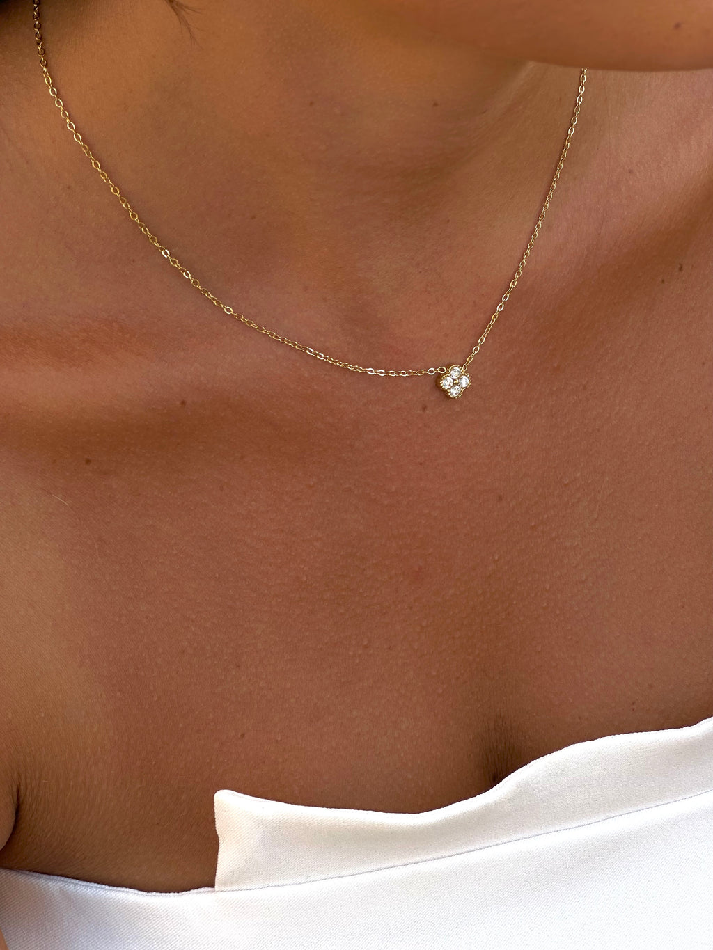 Collier trèfle