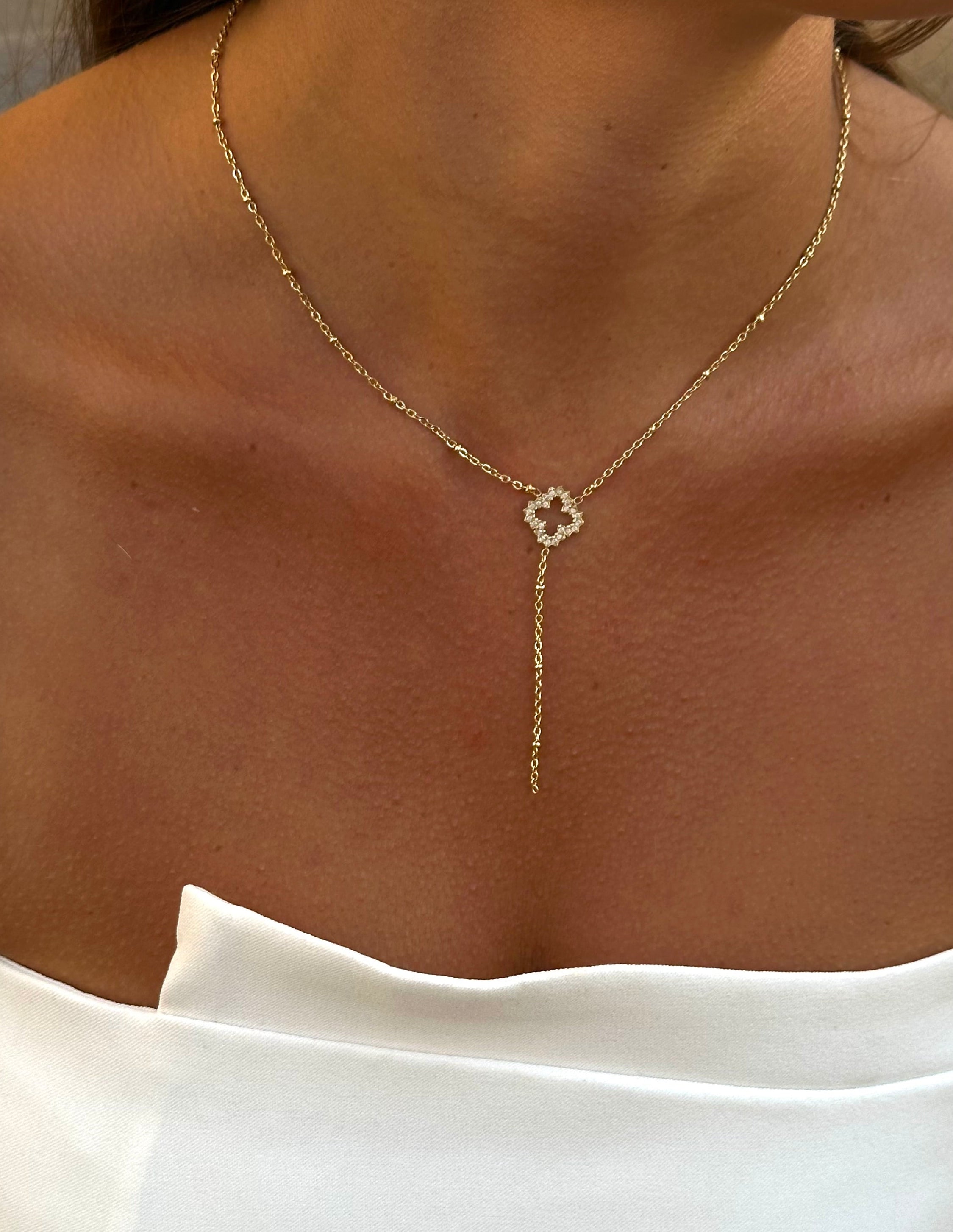 Collier Trèfle Y