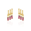 Boucles charms rose
