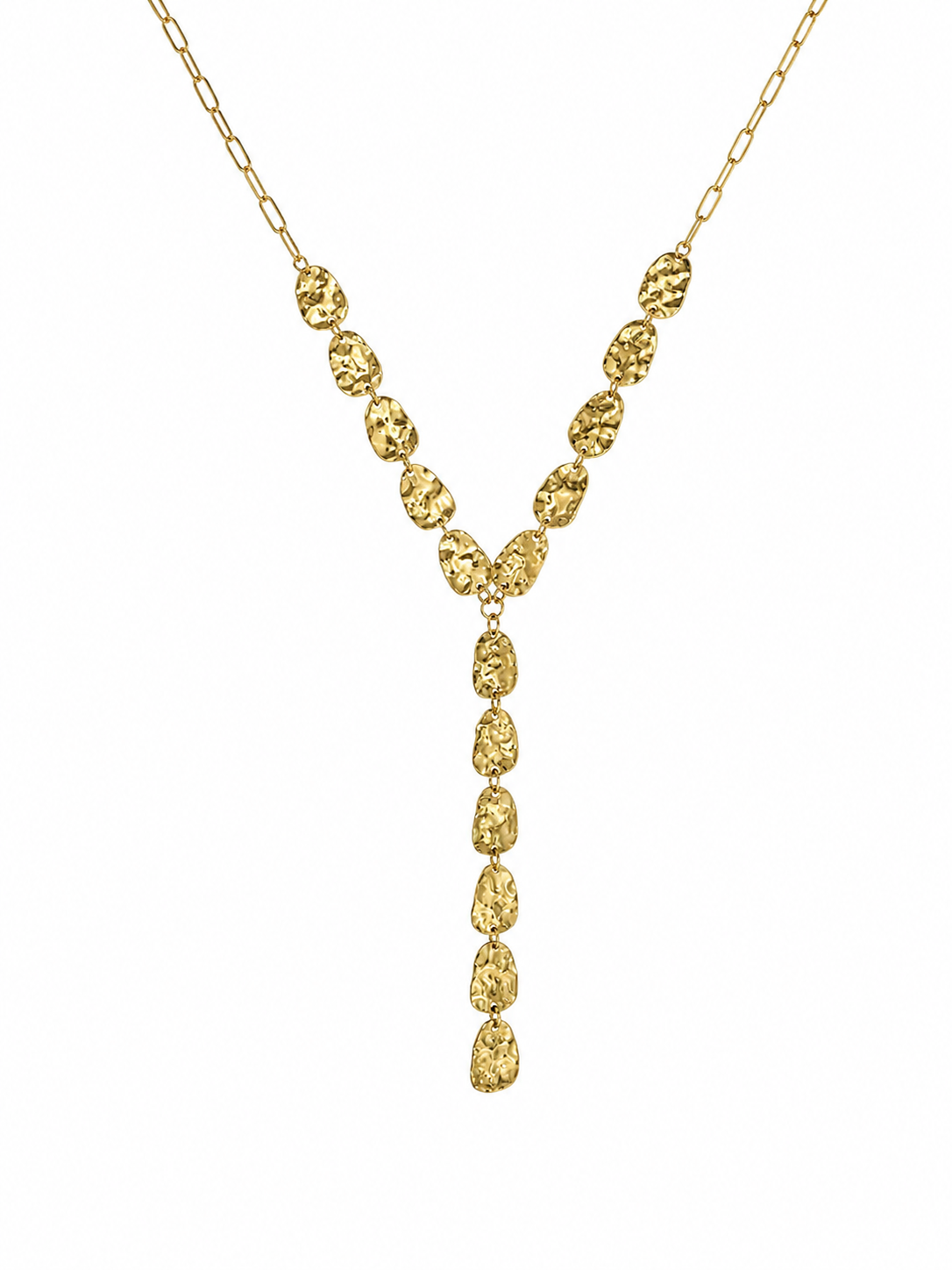 Collier sautoir Y Golden