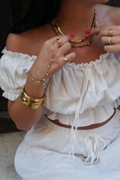Bague Pierre Poire White
