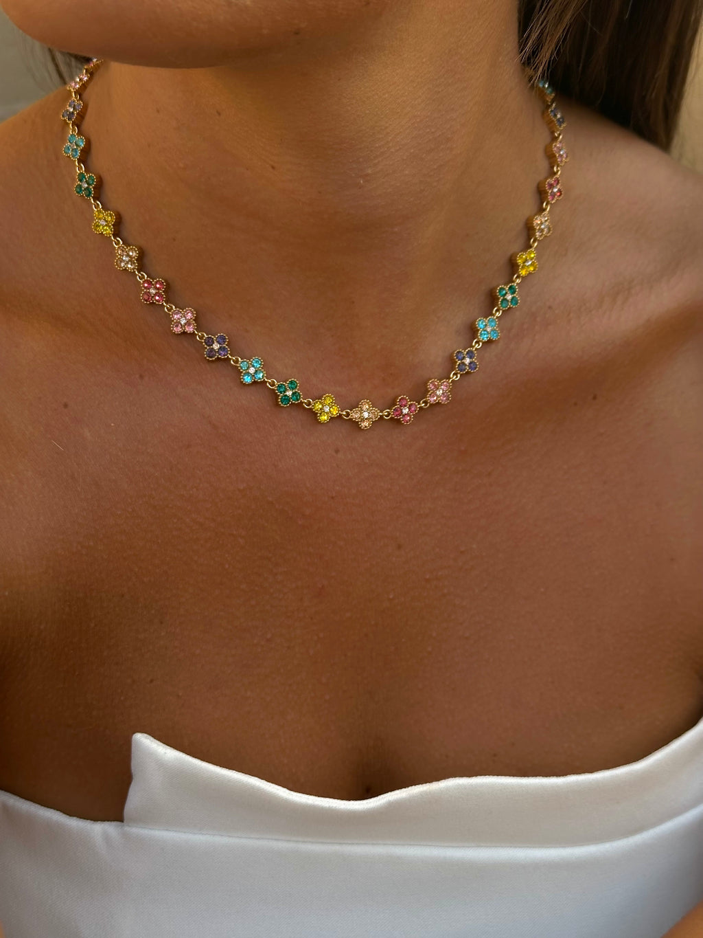 Collier Clover Multicolor