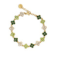 Bracelet Clover Green