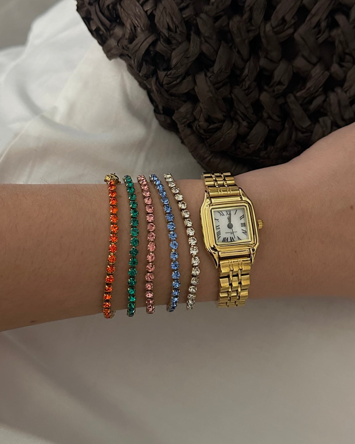 Bracelet tennis blue