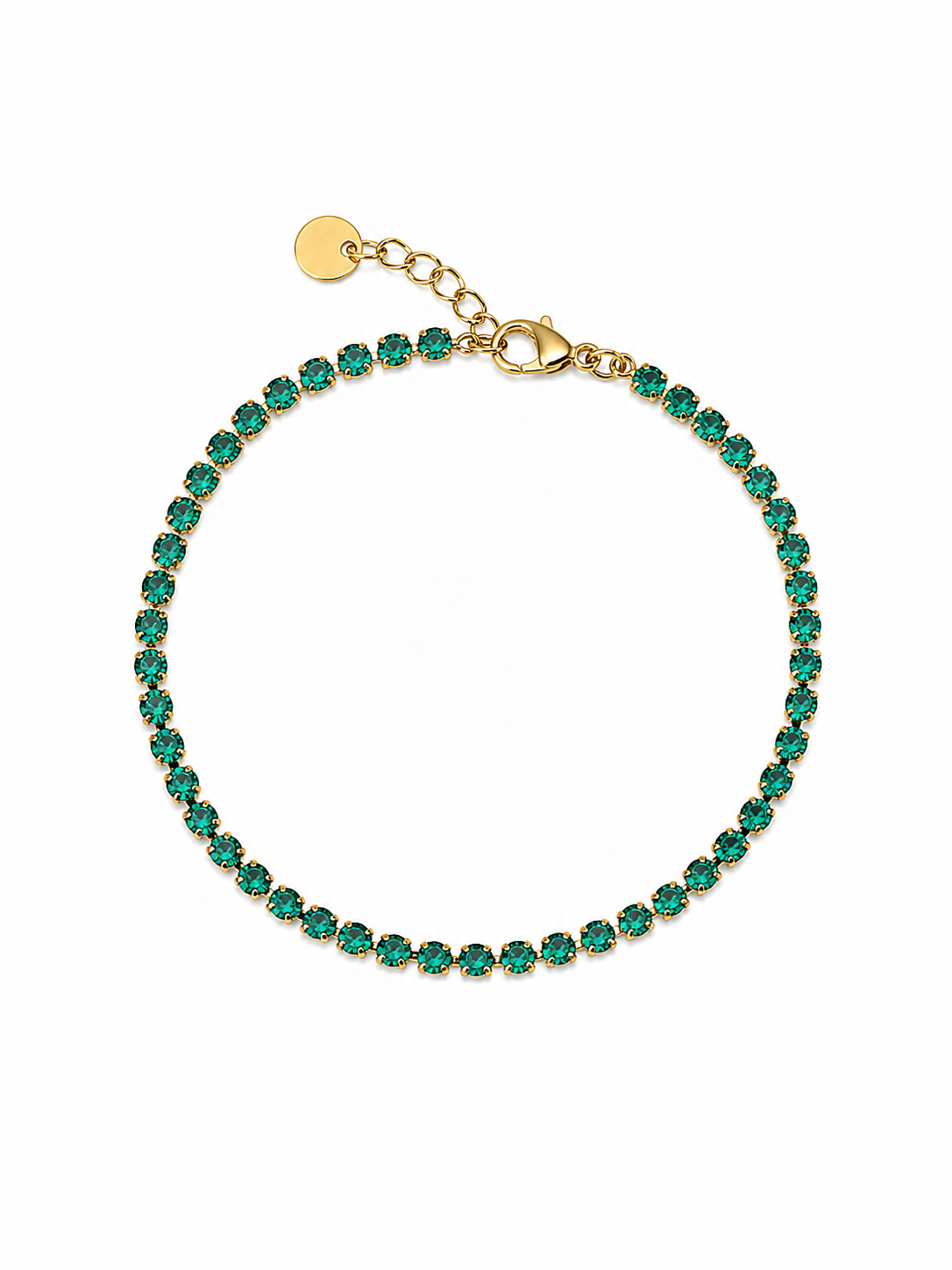 Bracelet tennis jade