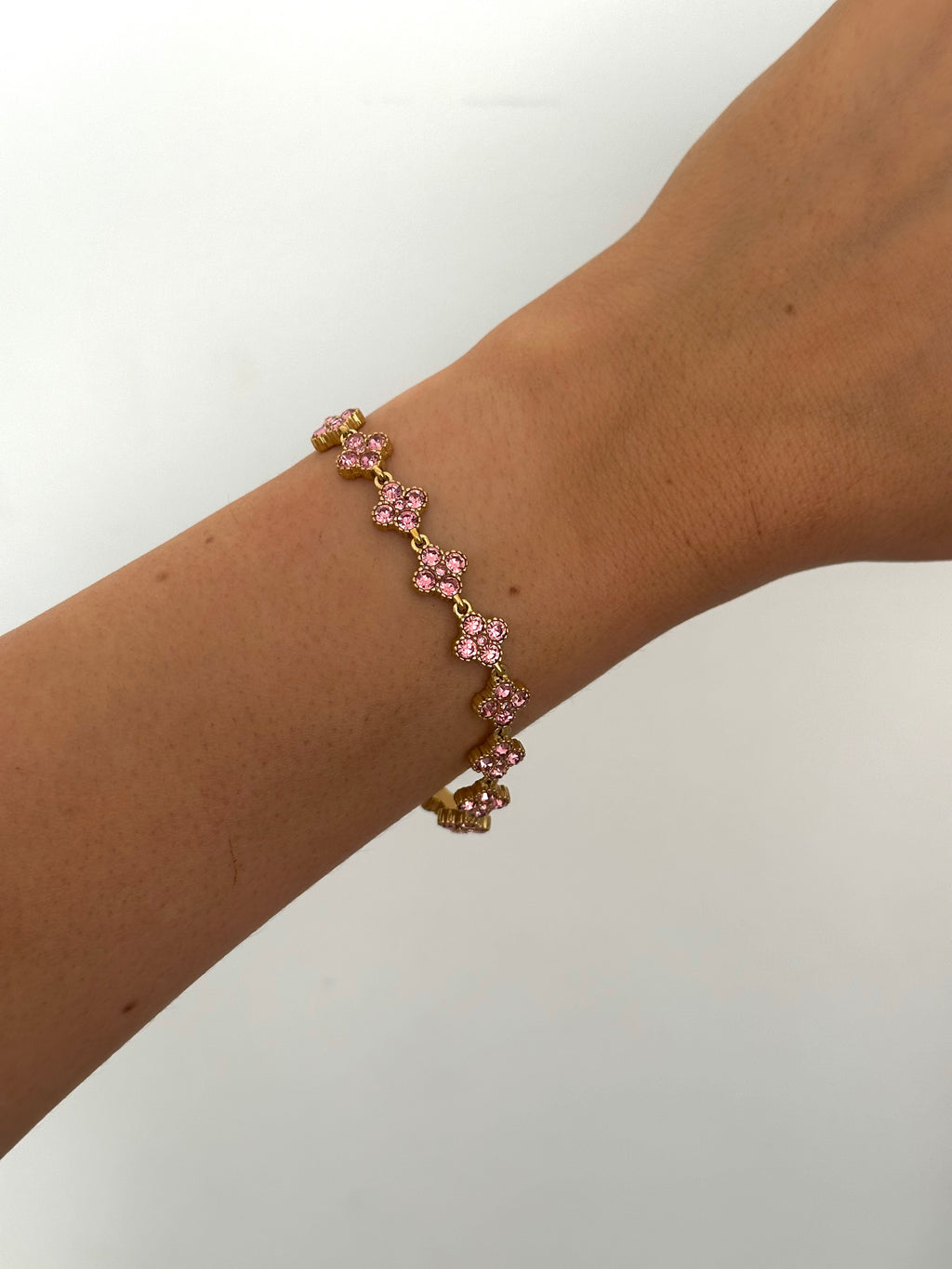 Bracelet Clover Pink