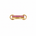 Bague loop Pink