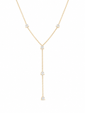 Y-shaped Diamond Necklace