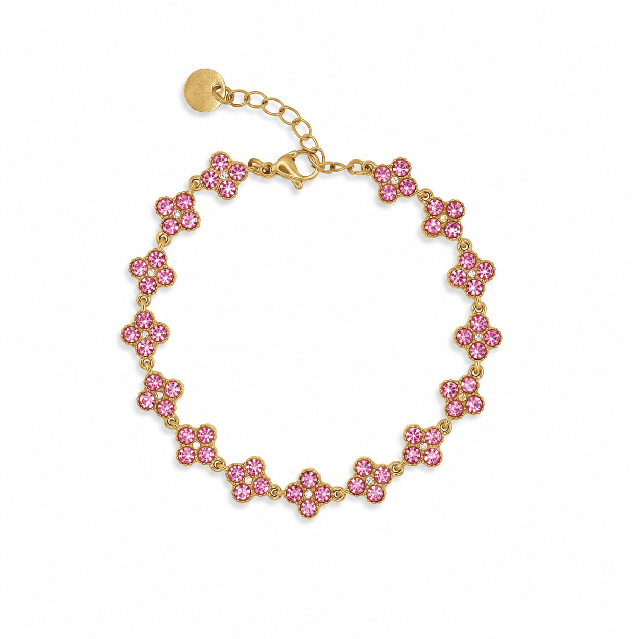 Bracelet Clover Pink