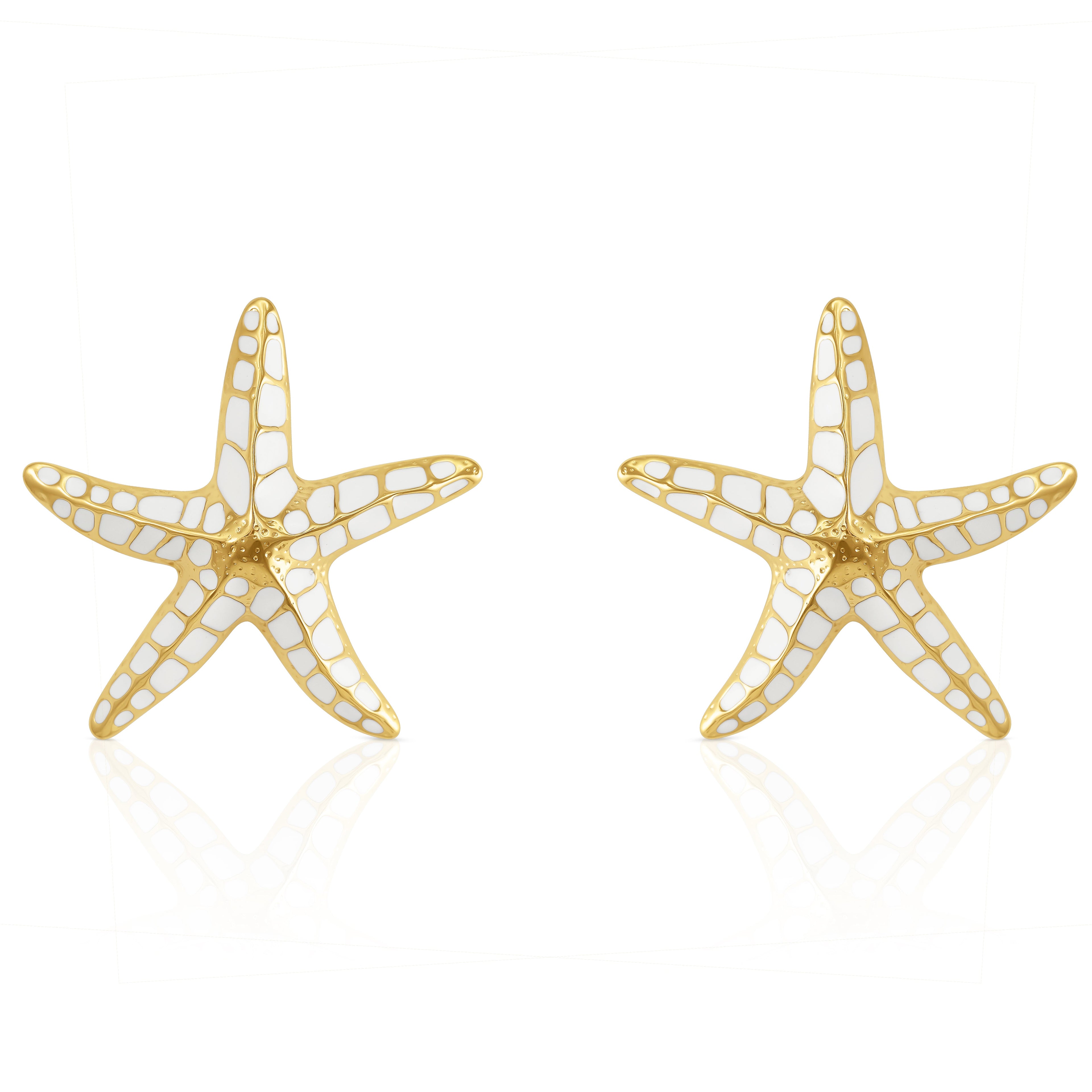 Boucles Etoiles White