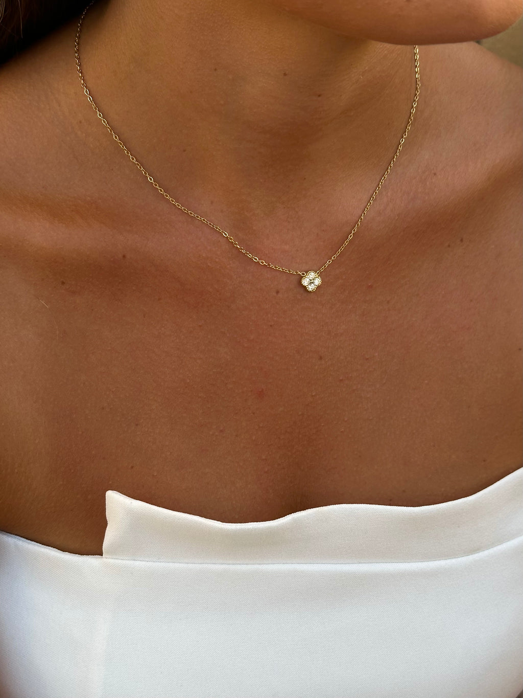 Collier trèfle