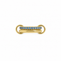 Bague loop bleu