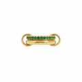 Bague loop green