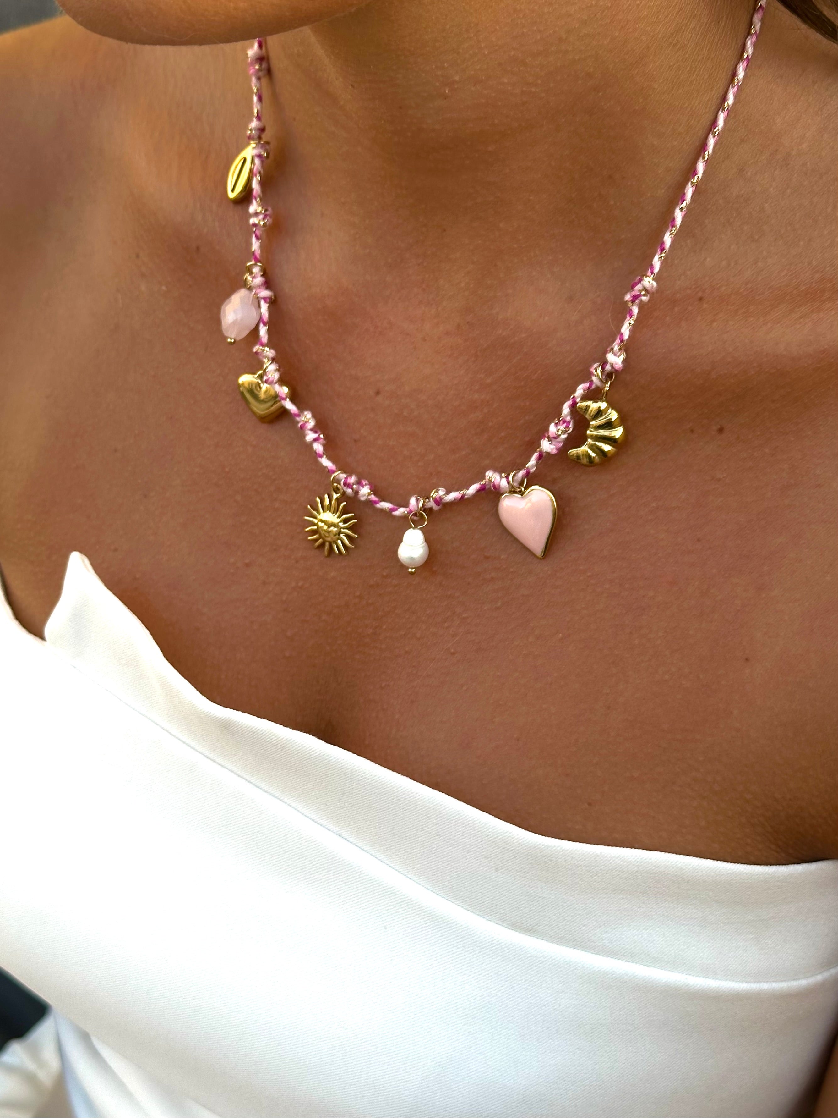 Collier Cancun Rose